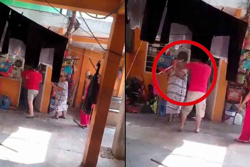 Madre acusa a su hijo de violencia para arrebatarle su propiedad: el dramático testimonio en video